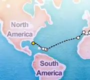 17 Night Barcelona to Miami cruise