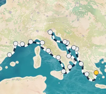 21 Night Athens to Barcelona cruise