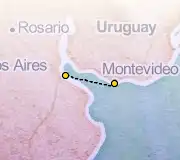 2 Night Montevideo to Buenos Aires cruise