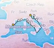 10 Night Venice to Barcelona cruise