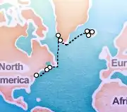 12 Night Reykjavik to New York cruise