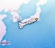 9 Night Tokyo to Tokyo cruise