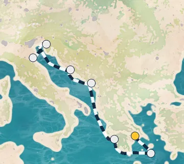 7 Night Athens to Ravenna cruise