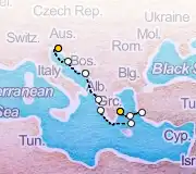 9 Night Athens to Trieste cruise
