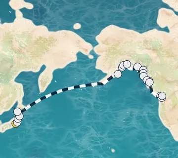 25 Night Tokyo to Vancouver cruise