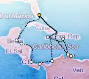 21 Night Miami to Miami cruise