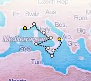 8 Night Marseille to Taranto cruise