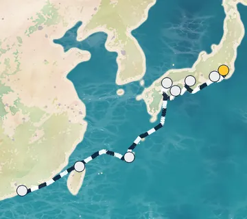 10 Night Tokyo to Hong Kong cruise