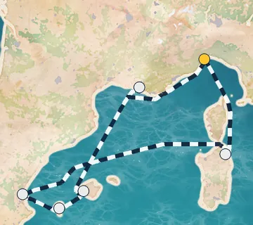 7 Night Savona to Savona cruise