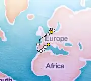 11 Night Kiel to Marseille cruise