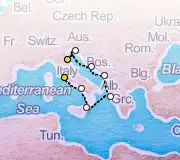 7 Night Ravenna to Rome cruise