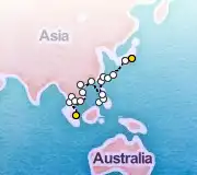 28 Night Singapore to Tokyo cruise