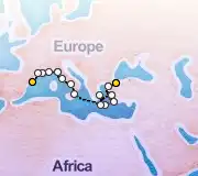 21 Night Istanbul to Barcelona cruise