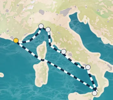 7 Night Toulon to Toulon cruise
