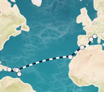 20 Night Pointe-a-Pitre to Marseille cruise