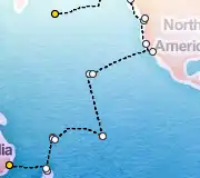 49 Night Sydney to Tokyo cruise
