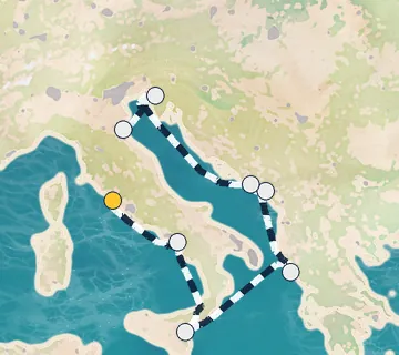 7 Night Rome to Ravenna cruise