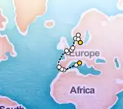 16 Night Rome to Copenhagen cruise