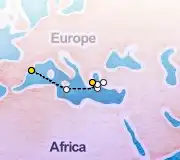 7 Night Athens to Barcelona cruise