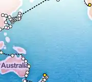 114 Night Vancouver to Auckland cruise