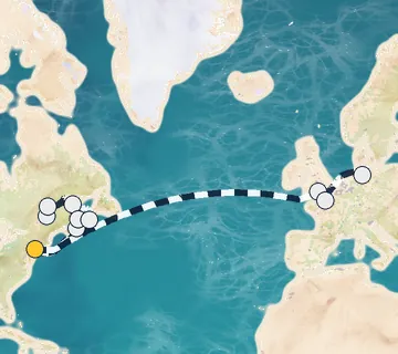 24 Night New York to Hamburg cruise