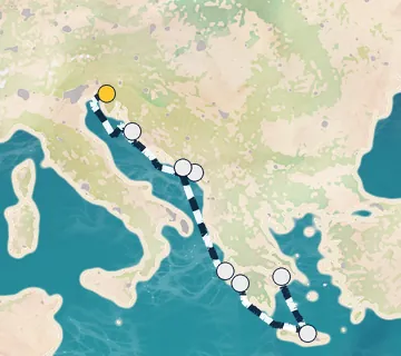 7 Night Trieste to Athens cruise