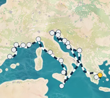 21 Night Athens to Barcelona cruise