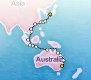 34 Night Sydney to Kobe cruise