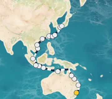 34 Night Sydney to Kobe cruise
