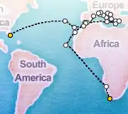 50 Night Cape Town to Ft. Lauderdale cruise
