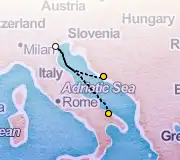 2 Night Split to Bari cruise