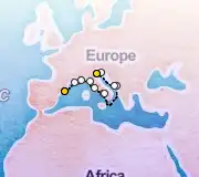 11 Night Barcelona to Venice cruise