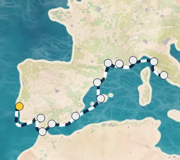 14 Night Lisbon to Rome cruise
