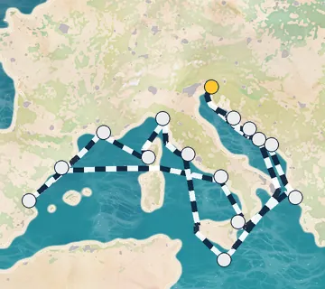 21 Night Monfalcone to Monfalcone cruise