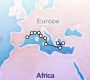 12 Night Athens to Barcelona cruise