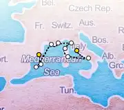 9 Night Rome to Barcelona cruise