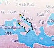 7 Night Rome to Venice cruise