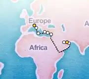 20 Night Portofino to Dubai cruise