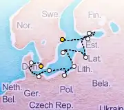12 Night Stockholm to Copenhagen cruise
