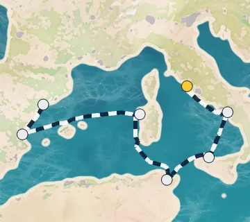7 Night Rome to Tarragona cruise