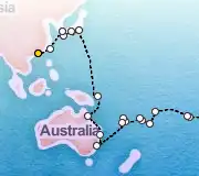 56 Night San Antonio to Hong Kong cruise