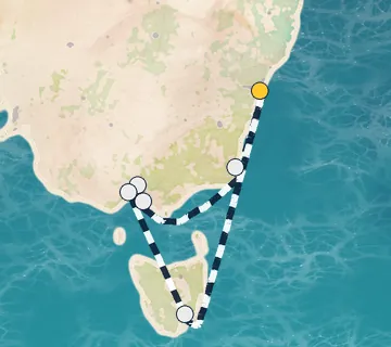 10 Night Sydney, Australia to Sydney, Australia cruise