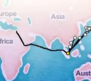 24 Night Tokyo to Singapore cruise