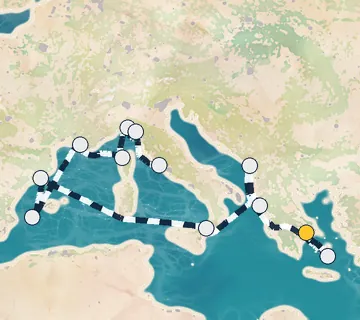 14 Night Athens to Rome cruise