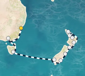 15 Night Sydney to Auckland cruise