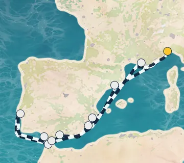 12 Night Savona to Savona cruise
