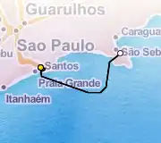 3 Night Sao Paolo to Sao Paolo cruise