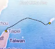 2 Night Taipei to Naha cruise