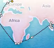 50 Night Hong Kong to Hamburg cruise