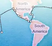 65 Night Savona to Sydney cruise